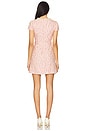 view 3 of 4 Boucle Pearl Mini Dress in Pink
