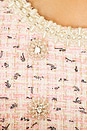 view 4 of 4 Boucle Pearl Mini Dress in Pink