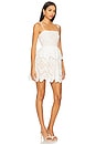 view 2 of 4 Cotton Broderie Mini Dress in White