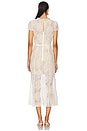 view 3 of 4 Lace Midi Dress in Cream