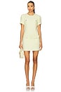 view 1 of 4 Boucle Mini Dress in Yellow