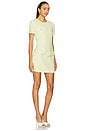 view 2 of 4 Boucle Mini Dress in Yellow
