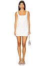 view 1 of 4 Lace Mini Dress in White