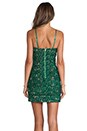 view 5 of 7 Butterfly Dress in Emerald & Nude