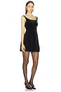 view 2 of 4 Velvet Mini Dress in Black