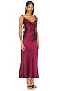 view 2 of 3 DRESS 원피스 in Burgundy