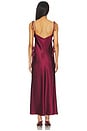 view 3 of 3 DRESS 원피스 in Burgundy