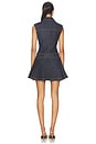 view 3 of 3 Denim Mini Dress in Blue