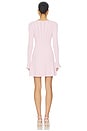 view 3 of 3 Pearl Trim Knit Mini Dres in Pink