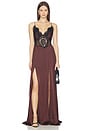 view 1 of 3 DRESS ドレス in Brown
