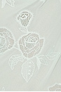 view 4 of 4 MAXIVESTIDO MINT EMBROIDERED GEORGETTE in Green