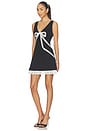 view 2 of 3 VESTIDO MINI DRESS in Black