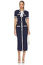 view 1 of 5 VESTIDO MIDI DRESS in Navy