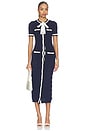 view 2 of 5 VESTIDO MIDI DRESS in Navy