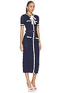 view 3 of 5 VESTIDO MIDI DRESS in Navy