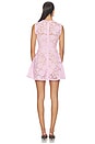 view 3 of 4 Pink Lace Mini Dress in Pink