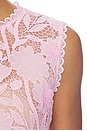 view 4 of 4 Pink Lace Mini Dress in Pink