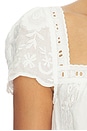 view 4 of 4 White Ramie Mini Dress in White