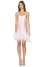 view 1 of 4 ROBE MINI DRESS in Pink