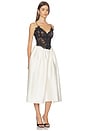 view 2 of 4 ROBE MIDI DRESS in Cream