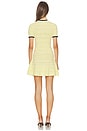 view 3 of 3 ROBE MINI DRESS in Yellow