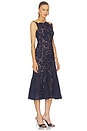 view 2 of 3 VESTIDO MIDI DRESS in Navy