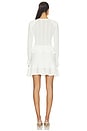 view 4 of 4 ROBE MINI DRESS in White