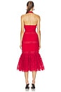 view 3 of 3 VESTIDO MIDI DRESS in Red