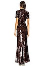 view 3 of 4 Sequin Gown in Brown