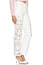 view 2 of 5 Cutwork Denim Jeans in White