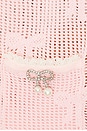 view 5 of 5 Bow Crochet Cardigan in Pink