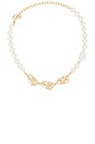 view 1 of 3 Gold Shell And Pearl Necklace in Gold