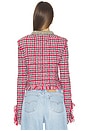 view 4 of 6 BLOUSON RED CHECK in Red