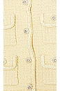 view 5 of 5 Textured Knit Jacket in Yellow