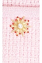 view 5 of 5 Jewel Button Knit Mini Skirt in Pink