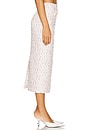 view 3 of 6 Boucle Pearl Midi Skirt in Pink