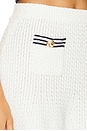 view 6 of 6 Textured Knit Mini Skirt in White