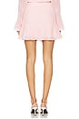 view 4 of 6 Bow Crochet Mini Skirt in Pink