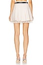 view 4 of 6 MINI SAIA PLISSADA DE SARJA in Cream