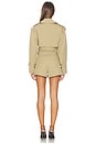 view 3 of 3 Beige Cotton Playsuit in Beige