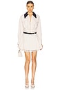 view 4 of 4 Contrast Collar Top in Cream