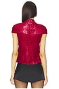 view 3 of 5 Red Fil Coup? Cut Out Top in Red