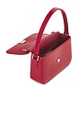 view 4 of 5 Leather Micro Bag in Burgundy