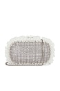 view 1 of 5 x Christopher Kane Crystal Lace Detail Clutch in Silver