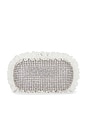 view 2 of 5 x Christopher Kane Crystal Lace Detail Clutch in Silver