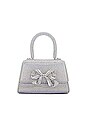 view 1 of 5 Bow Micro Bag in Silver