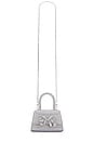 view 5 of 5 Bow Micro Bag in Silver