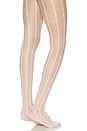 view 2 of 2 Anemone Sheer Tights in Ivory