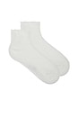 view 1 of 2 3 Pack Everyday Classic Ruffle Socks in White