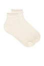 view 1 of 2 CHAUSSETTES BASSES PEARL in Ivory